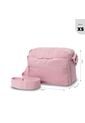 Bolso Para Mujer Amsu 2.0 Tipo Crossbody Pequeño Rosado de Totto