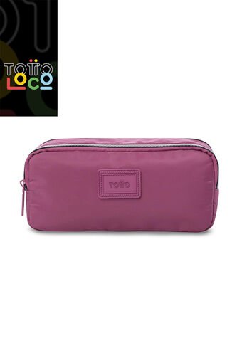 Cartuchera Multiuso Aynatto Mediana Rosada Rose Totto