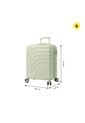Maleta De Mano 360 Bazy Plus S Verde de Totto