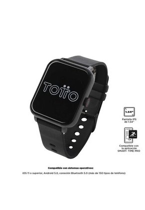 Reloj Inteligente F33 Smartwatch Color Negro