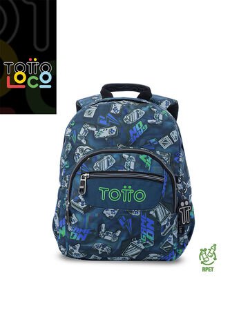 Morral Juvenil Tempera Pequeño Azul Totto
