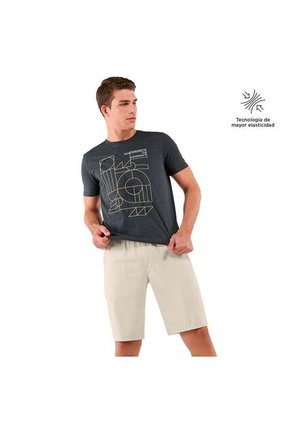 Bermuda Para Hombre Eiyery Beige