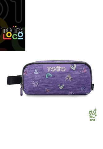 Cartuchera Multiuso Cinta Pro Mediana Morada Mujer Totto