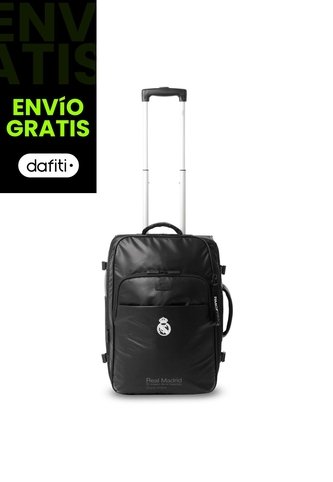 Maleta De Cabina Real Madrid 10 Kilos Negra Totto