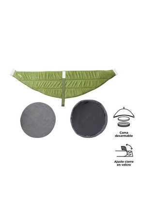 Cama Para Mascota Otto Verde