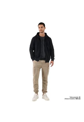 Buzo Para Hombre Spring Negro