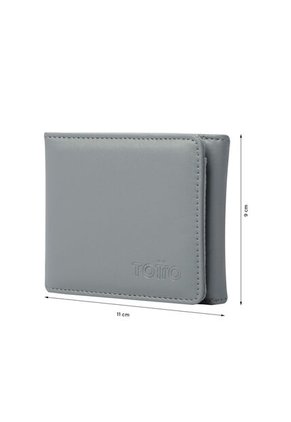 Billetera Ermatto Con RFID Blocker Gris