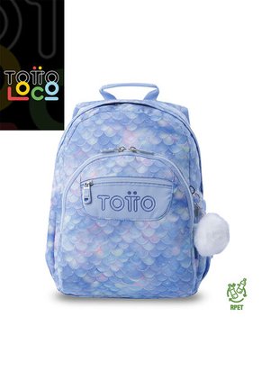 Morral Juvenil Porta PC 13" Gommas Azul