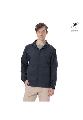 Chaqueta Casual Para Hombre Bruma Azul