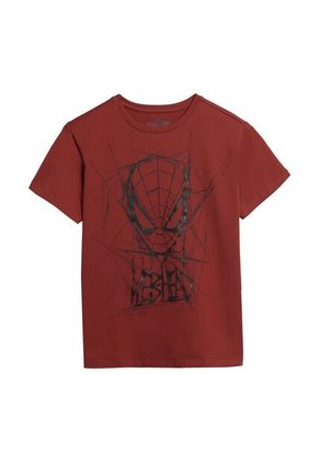 Camiseta Para Niño Spiderman Amazing Roja