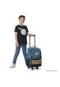 Maleta Para Niño Con Ruedas Jurassic World Territory Grande Azul de Totto