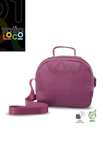 Lonchera Térmica Para Mujer Borrador Neo Mediana Rosada Rose Totto