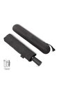 Sombrilla Grande Brella Con Filtro UV Negra de Totto