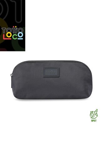 Cartuchera Multiuso Trik 4 Pequeña Gris Totto