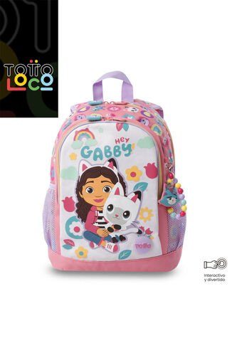 Morral Para Niña Hey Gabby Mediano Rosado Totto