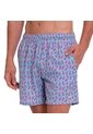 Pantaloneta Estampada Para Hombre Lown Azul de Totto