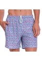 Pantaloneta Estampada Para Hombre Lown Azul de Totto