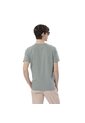 Camisa Para Hombre Unicolor Manne Manga Corta Verde de Totto