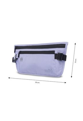 Canguro Invisible De Viaje Security Con RFID Blocker Morado