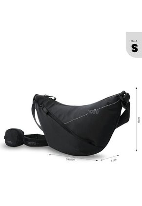 Bolso Para Mujer Suzuka Tipo Crossbody Pequeño Negro