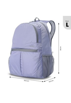 Morral De Viaje Plegable Noka 20 Grande Morado