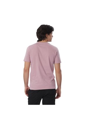 Camiseta Estampada Para Hombre Atena Manga Corta Rosada