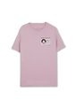Camiseta Estampada Para Hombre Atena Manga Corta Rosada de Totto