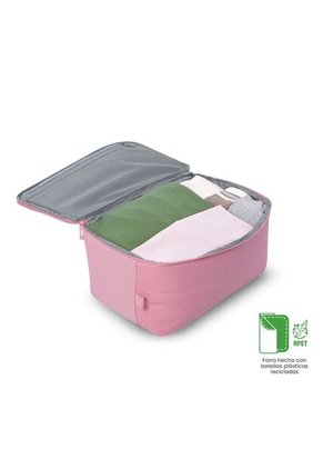 Tula De Viaje 2 En 1 Underseat Mediana Color Rosada