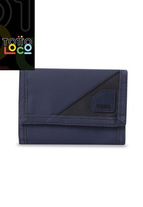 Billetera Para Hombre Contrast Can Con RFID Blocker Azul