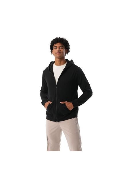 Buzo Deportivo Para Hombre Rushout Negro
