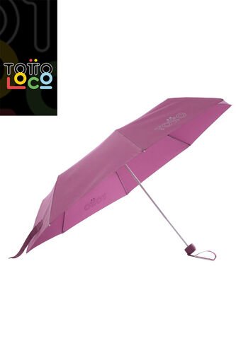 Sombrilla Mediana Sombri Con Filtro UV Rosada Rose Totto