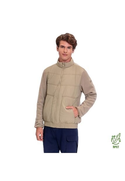 Chaqueta Acolchada Para Hombre Jetty Beige
