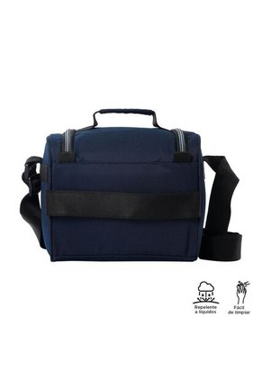 Lonchera Para Almuerzo Pizarra Hombre Azul