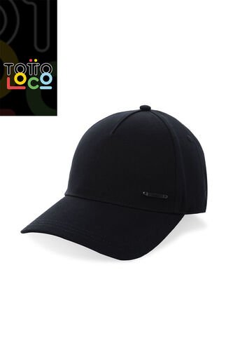 Gorra Beisbolera Tunny 2.0 Con Filtro UV Negro Totto
