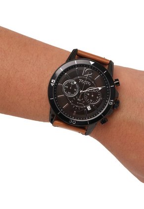 Reloj Negro-Café Totto Goto