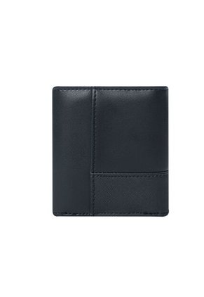Billetera Para Hombre Saffiano Aqi Negra Con RFID Blocker