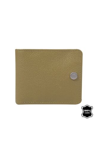 Billetera De Cuero Tooine Amarilla Pequeña Totto