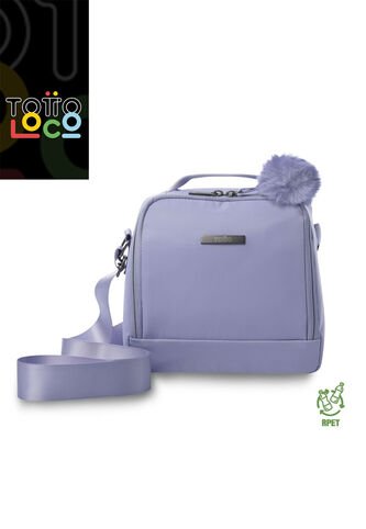 Lonchera Ejecutiva Adelaide 2 Térmica Morada Totto