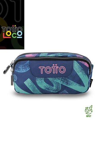 Cartuchera Multiuso Sobre Pequeña Azul Mujer Totto