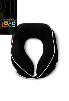 Almohada De Viaje Real Madrid Negra