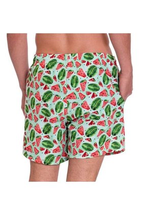 Pantaloneta Estampada Para Hombre Lown Verde