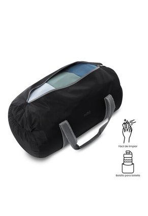 Tula De Viaje Plegable Tema 37 Grande Negra