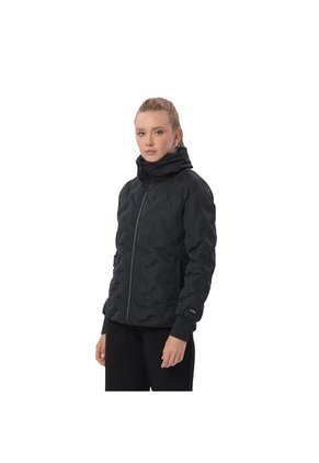 Chaqueta Acolchada Para Mujer Bab Negra