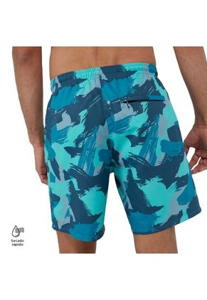 Pantaloneta Estampada Para Hombre Abriko