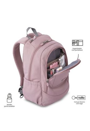 Morral Universitario Goctal 3.0 Porta PC 14" Morado Mujer