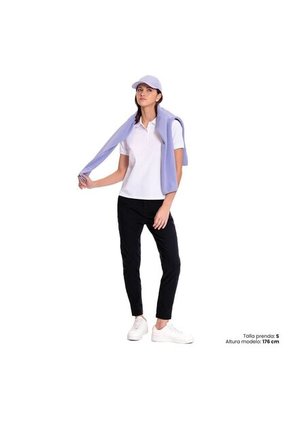 Camisa Polo Para Mujer Chechi Blanca