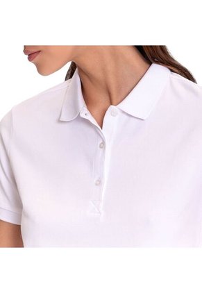 Camisa Polo Para Mujer Chechi Blanca