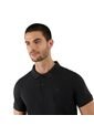 Camisa Polo Spencer Negra Hombre de Totto