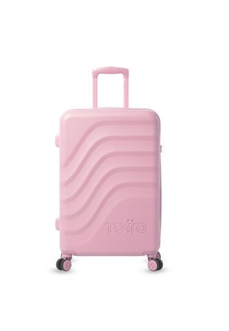 Maleta De Viaje Mediana 360 Bazy + 2.0 Rosada Totto
