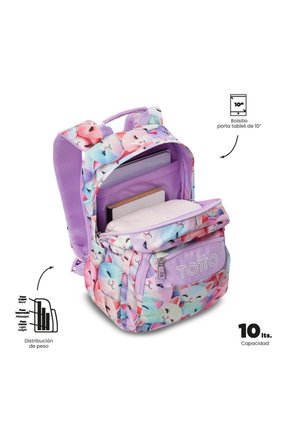 Morral Juvenil Porta PC 13" Gommas De Gatos